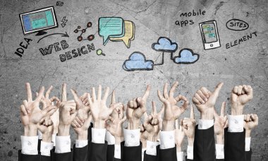 El hareketleri kümesi. İş kavramı