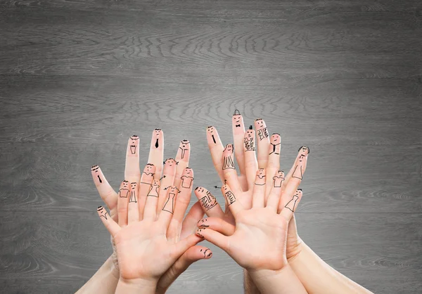 Sensazione di protezione della famiglia — Foto Stock