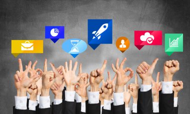 El hareketleri ve simgeler kümesi