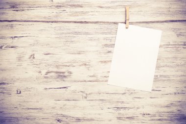 boş kağıt sayfası