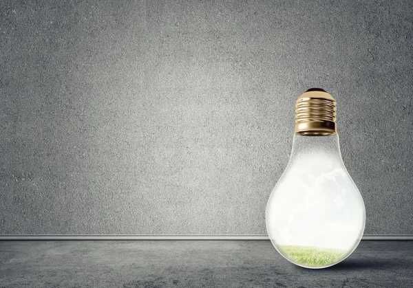 Glass light bulb — Stock Photo, Image