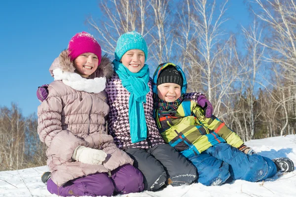 Happy kids having fun — Stock Photo, Image