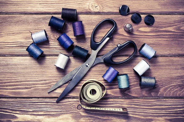 Položky pro šití nebo DIY — Stock fotografie