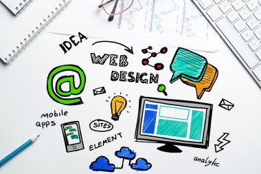 Ağ ortamı arkaplanı