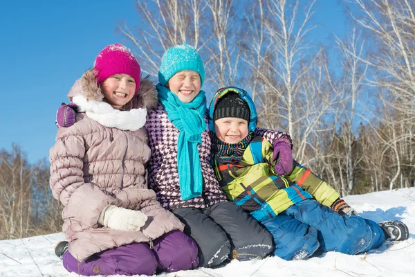 Happy kids having fun — Stock Photo, Image