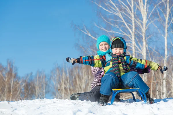 Happy kids having fun — Stock Photo, Image