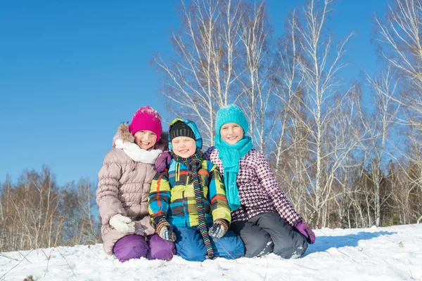 Happy kids having fun — Stock Photo, Image