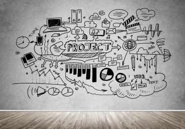 İş stratejisi ve planlama konsepti 