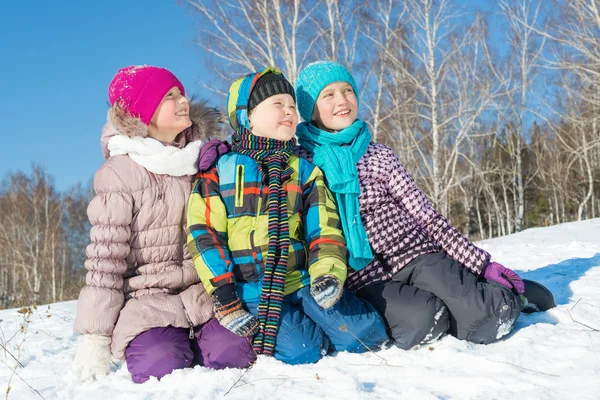 Happy kids having fun — Stock Photo, Image