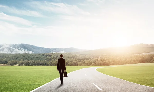 La tua strada verso il successo — Foto Stock