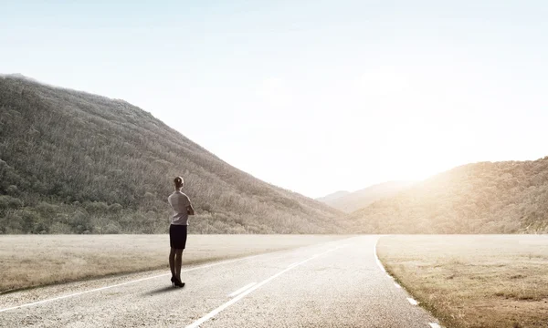 Votre chemin vers le succès — Photo