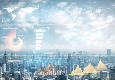 Grafiklerle eski ticaret kavramı