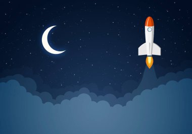 Roket uzaya fırlatıldı