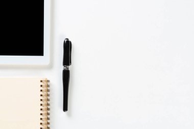 Blogger işyerinin üst görünümü