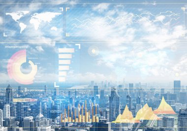 Grafiklerle eski ticaret kavramı