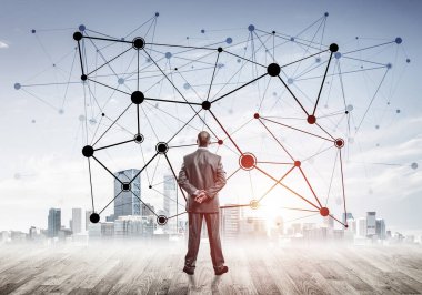 Modern şehir geçmişine karşı uluslararası iş ağı ve sosyal bağlantı