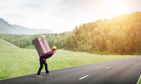 Concetto servizio di consegna — Foto Stock