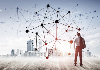 Modern şehir geçmişine karşı uluslararası iş ağı ve sosyal bağlantı