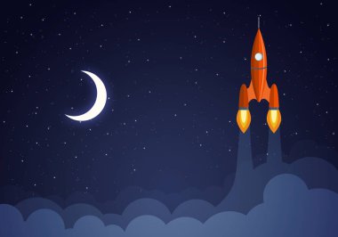 Roket uzaya fırlatıldı