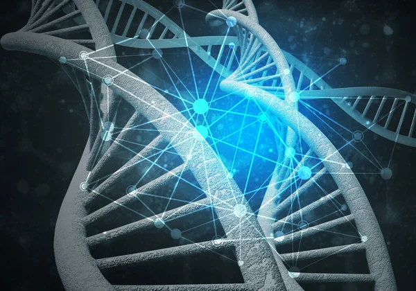 DNA molekülleri arka plan