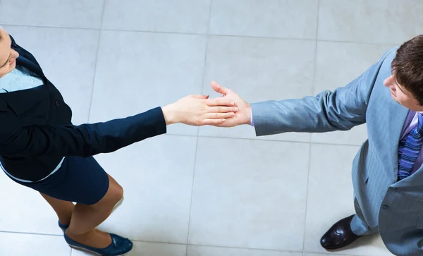 Hands of businesspeople together — Stock Photo, Image