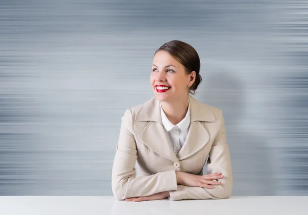 Bonita mujer de negocios — Foto de Stock