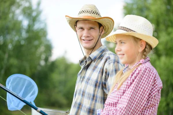 Sommerfischerei — Stockfoto