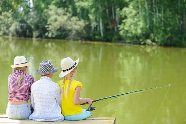 Summer fishing — Stock Photo, Image