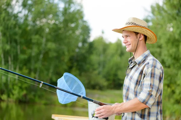 Summer fishing — Stock Photo, Image