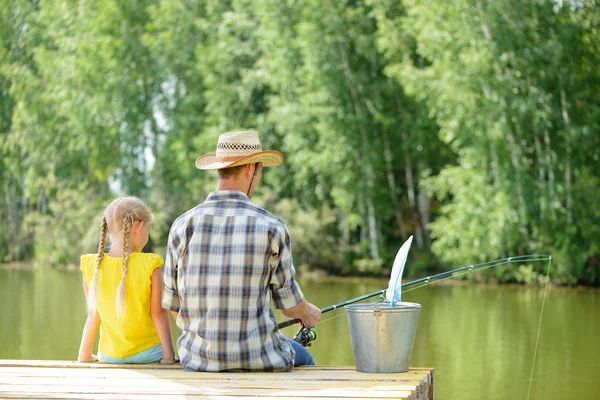 Sommar fiske — Stockfoto