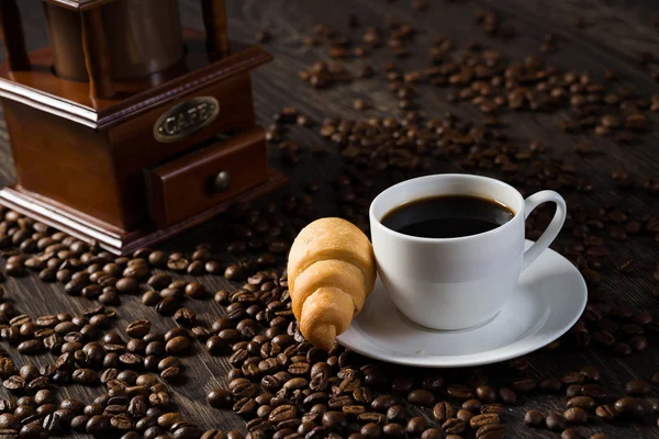 Xícara de café preto — Fotografia de Stock