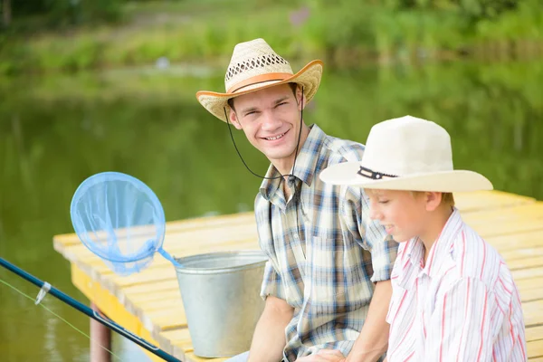 Zomer vissen — Stockfoto