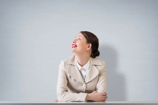 Mulher de negócios bonita — Fotografia de Stock