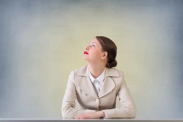 Bonita mujer de negocios — Foto de Stock