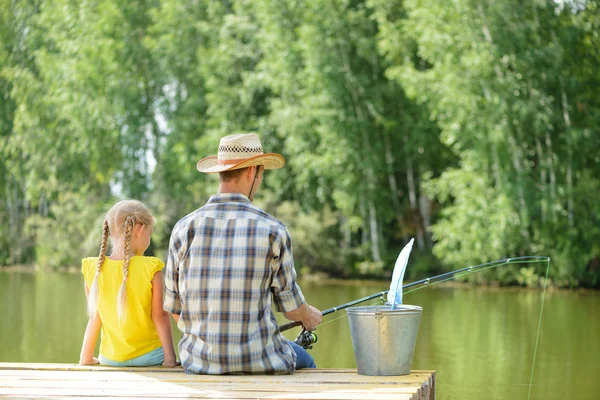 Sommar fiske — Stockfoto