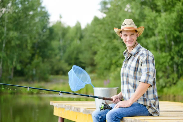 Sommar fiske — Stockfoto