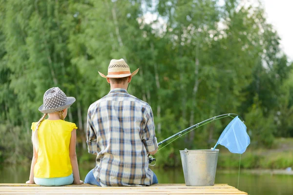 Summer fishing — Stock Photo, Image