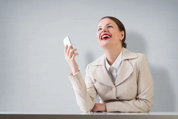 Negocios en el teléfono — Foto de Stock