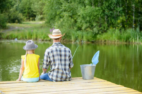 Sommar fiske — Stockfoto