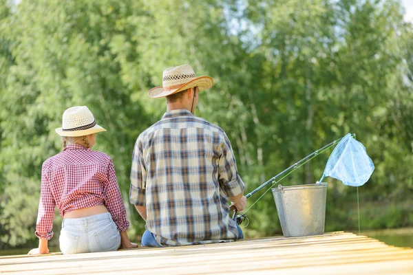 Sommar fiske — Stockfoto