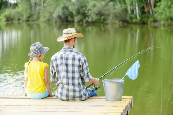 Summer fishing — Stock Photo, Image