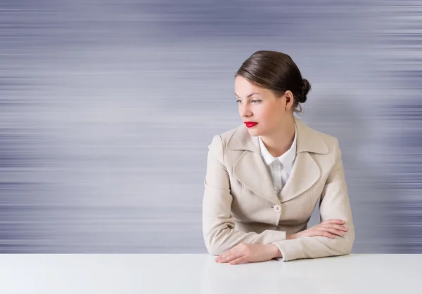 Bonita mujer de negocios — Foto de Stock