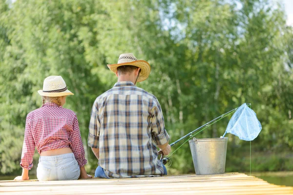 Sommar fiske — Stockfoto