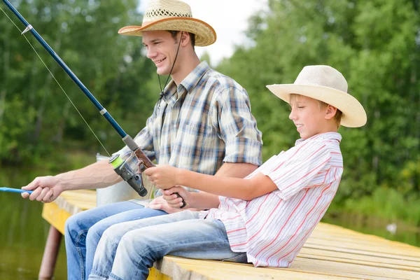 Summer angling — Stock Photo, Image