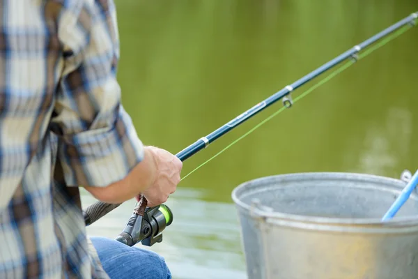 Pesca de verão — Fotografia de Stock