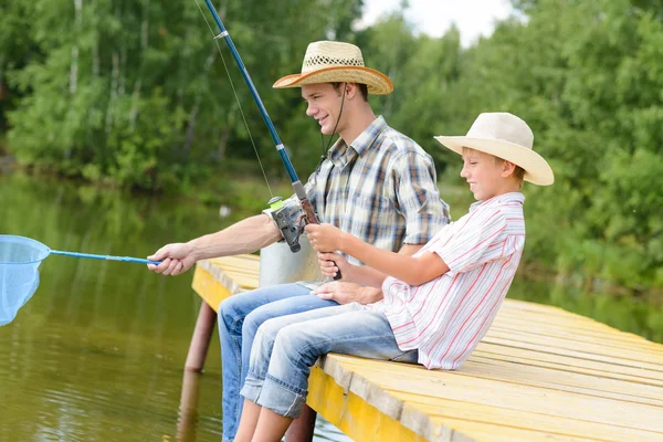 Sommerangeln — Stockfoto