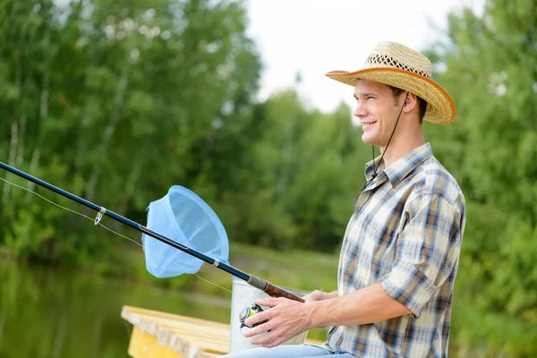 Sommerfischerei — Stockfoto