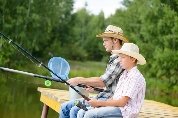 Sommerangeln — Stockfoto