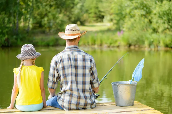 Sommerfischerei — Stockfoto