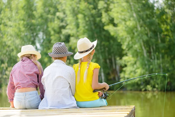 Zomer visserij — Stockfoto